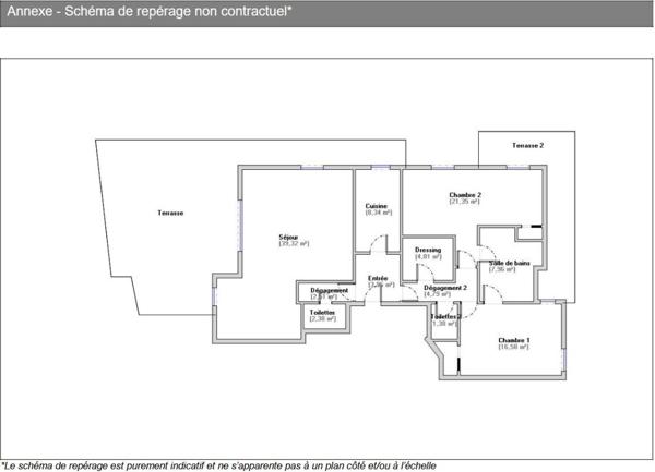 Terrasse 70m2#box+parking#pas de vis-à-vis