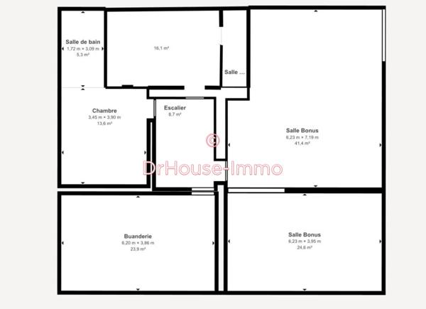 Maison à vendre 6 pièces de 183 m²