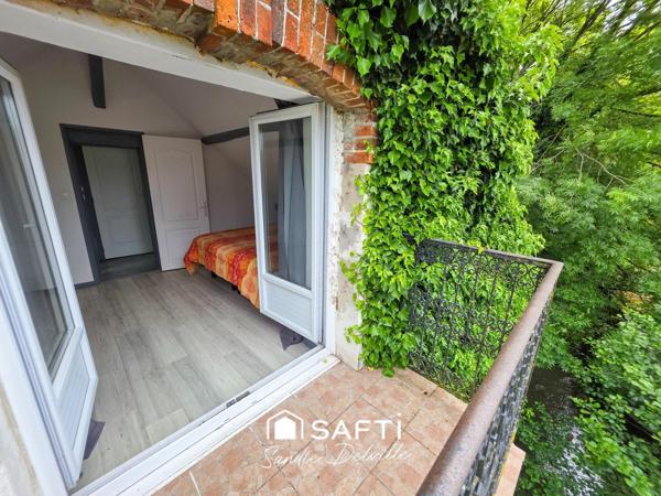 Appartement centre-ville 3p- 40m²- 2 ch- balcons