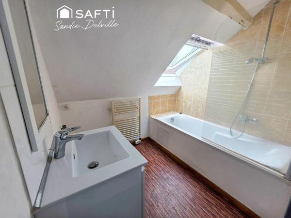 Appartement centre-ville 3p- 40m²- 2 ch- balcons