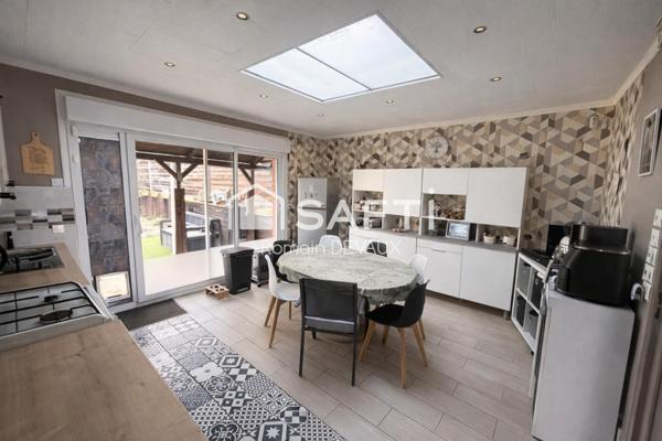 Maison familiale 100 m² avec véranda et jardin