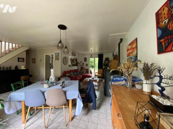 ORVAULT La Madoire maison avec vie de plain-pied, 4 chbres et bureau