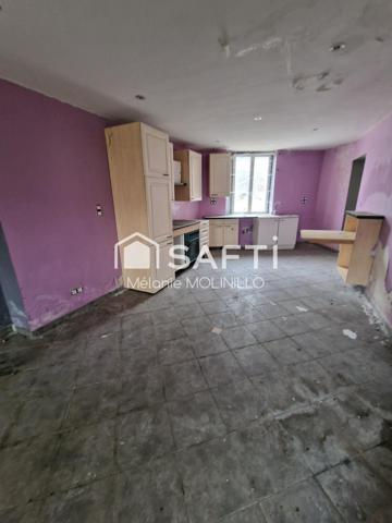 Maison 120 m², trois chambres san Terrain