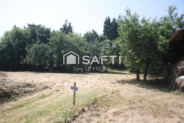 Bâtisse à rénover entièrement avec son terrain constructible à la campagne