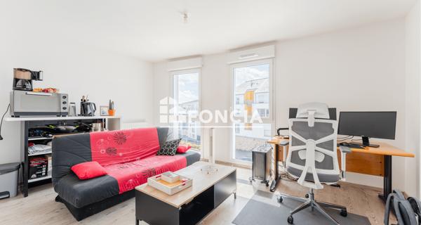 À vendre Appartement 2 pièces 38.75 m² - Nantes 44300