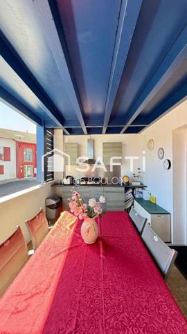 Appartement avec deux terrasses et box sécurisé