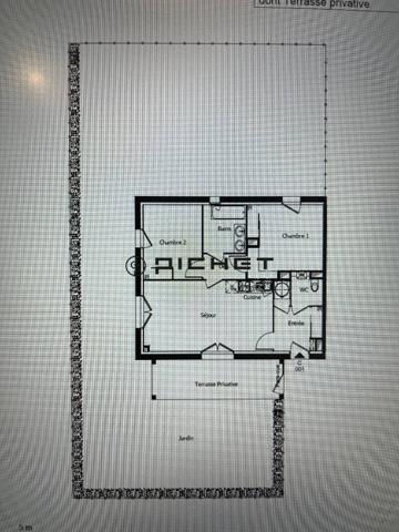 Appartement 3 pièces 61 m²