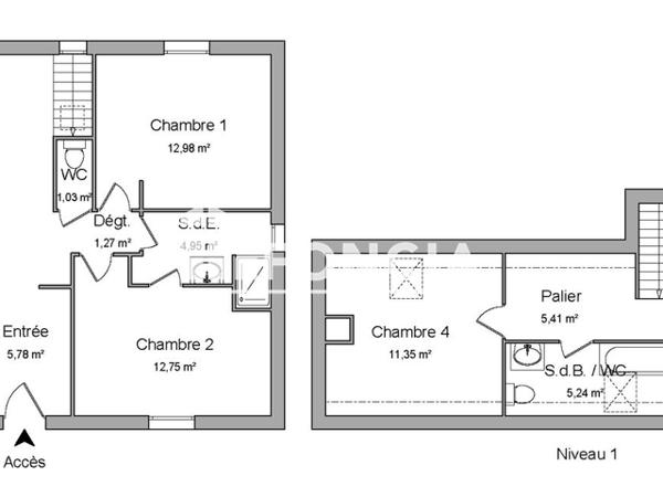 Location Maison 6 pièces 122.23 m² - 7 RUE JEAN BOUGUEREAU Saint Ay 45130