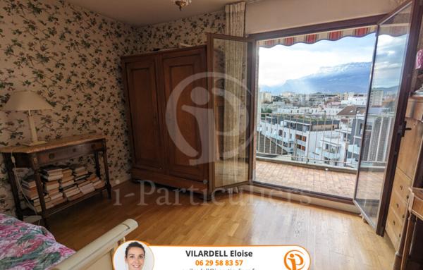 T4 étage élevé avec balcon vue montagnes