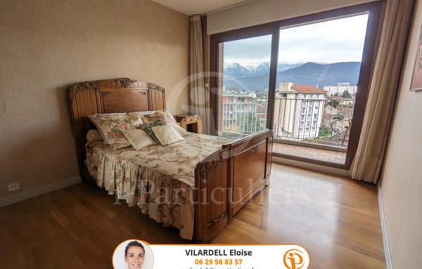 T4 étage élevé avec balcon vue montagnes