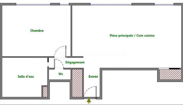 Appartement de 41,92 m²