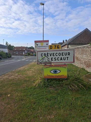 Terrain constructible à vendre, 18 a 51 ca - Crèvecoeur-sur-l'Escaut 59258