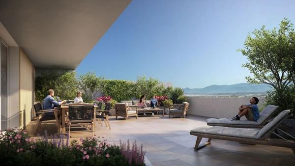 Villa sur le toit avec généreuse terrasse à Canet-en-Roussillon