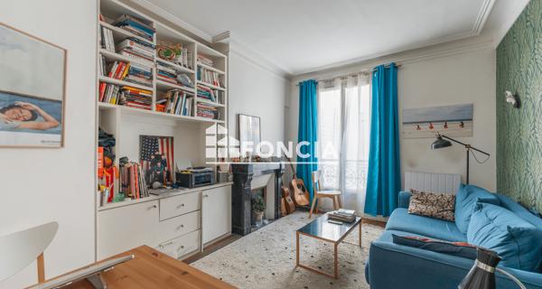 À vendre Appartement 3 pièces 51.51 m² - Paris 75019