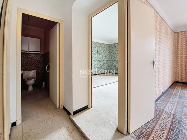 Maison à vendre avec fort potentiel à Villeneuve-la-Rivière