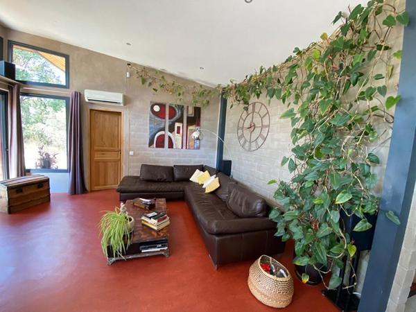 Maison "Passive Biosourcés" contemporaine de 121,65 m² sur 2 601 m² de terrain - Vidauban