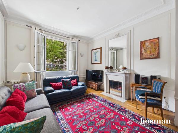 Appartement 3 pièces, 82 m² - Charme de l'ancien donnant sur le Square de Clignancourt -Jules Joffrin Paris 18ème