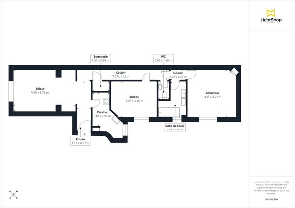 Appartement 3 pièces, 82 m² - Charme de l'ancien donnant sur le Square de Clignancourt -Jules Joffrin Paris 18ème