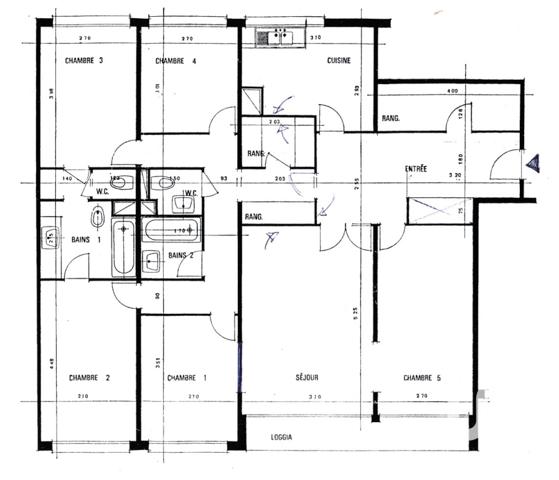 Apartment for sale 6 rooms 128 m² Chevilly-Larue