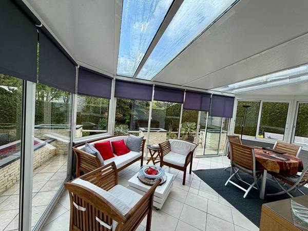 Maison plain pied 110m² 3 chambres Impasse Sous sol complet garage 1 voiture 2 salles de bains - Veranda - Mont saint aignan notre dame de bondeville