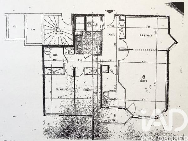 Appartement à vendre 4 pièces 85 m² Courbevoie