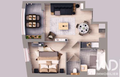 Appartement à vendre 2 pièces 41 m² La Courneuve