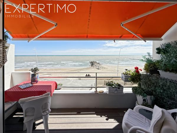 Palavas-les-Flots (34250) GRAND APPARTEMENT DE TYPE T2 AVEC TERRASSE ET CAVE EN VIAGER