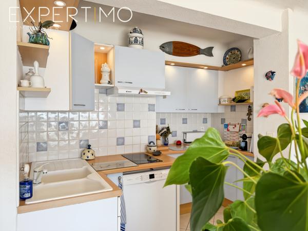 Palavas-les-Flots (34250) GRAND APPARTEMENT DE TYPE T2 AVEC TERRASSE ET CAVE EN VIAGER