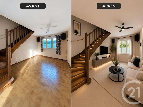 Maison à vendre  6 pièces - 106 m 2   LACROIX ST OUEN  - 60
