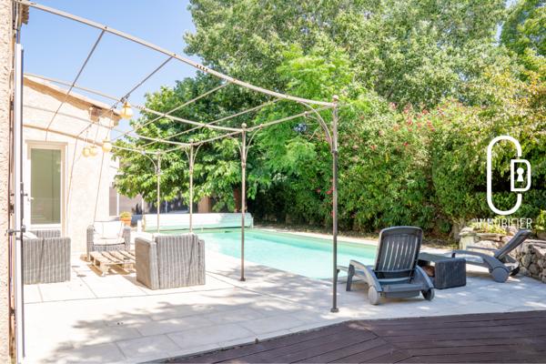 Ventabren (13122) MAISON FAMILIALE AU CALME ABSOLU PROCHE ECOLE ET BUS - 4 CHAMBRES JARDIN ARBORE AVEC PISCINE