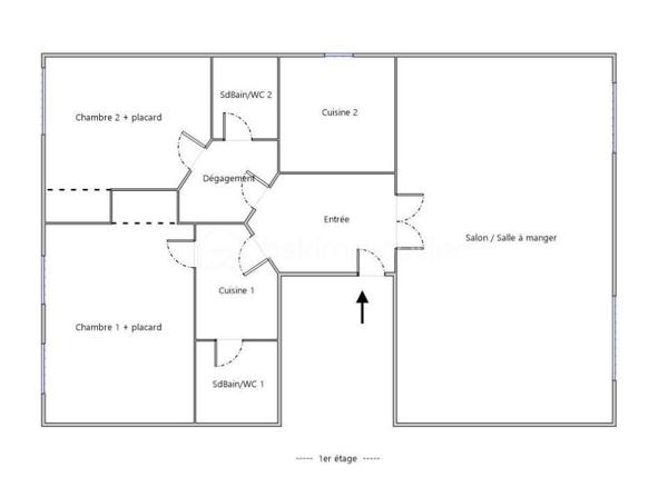 Appartement de 92,95 m²