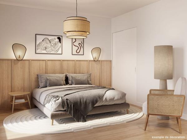 Programme neuf sur Domont appartements du T2 au T3 à partir de 242 000 € avec deux places de parking inclus dans le prix de vente.