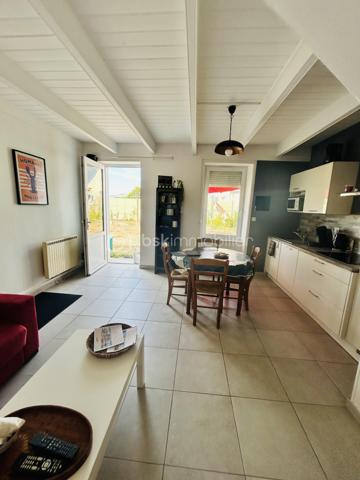 Maison d’environ 47m2 avec vue mer directe et arrivée des bateaux de pêche du Guilvinec ; proche plage à pied. Entrée séjour sur cuisine aménagée et équipée; salle de douche très récente  et WC, état impeccable. À l’étage 2 chambres avec vue mer imprenable.
Appentis pour stockage ( vélos, matériels…) equipé en eau froide.
Jardin clos en indivision avec 2 autres propriétaires,  accès direct aux rochers.
Maison idéale pour vos locations du fait de l’emplacement idéal ou pour profiter de la vue incroyable et du calme. Accès commerces, écoles, marché, à pied ou vélo.
Toiture refaite à neuf ( ardoises naturelles et crochets inox), fenêtres 
Vous n’avez plus qu’à poser vos meubles.
Secteur très prisé de Men Meur