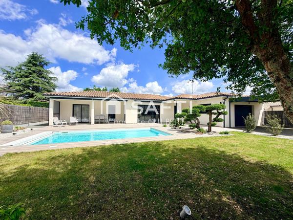 Maison contemporaine 4 chambres proche lac