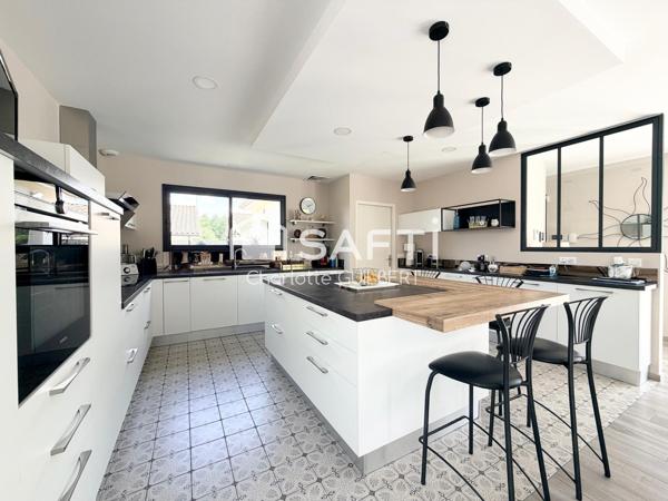 Maison contemporaine 4 chambres proche lac