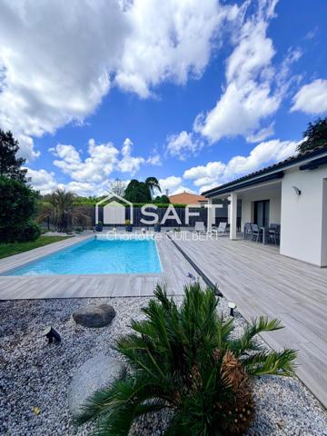 Maison contemporaine 4 chambres proche lac