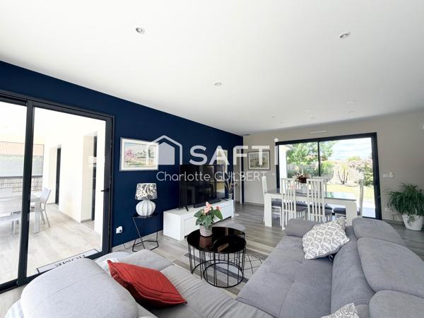 Maison contemporaine 4 chambres proche lac