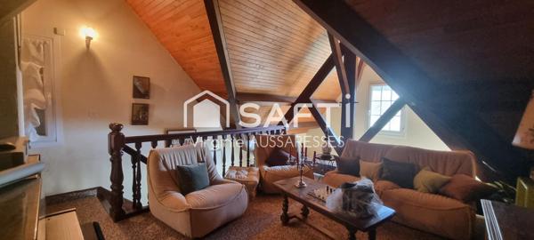 Maison familiale sur un très beau jardin arboré