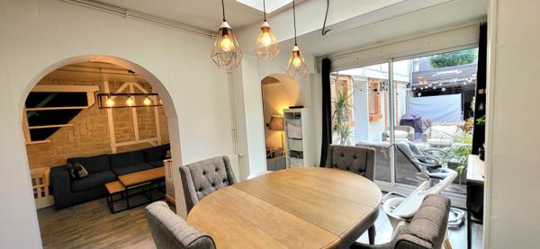 Rouen-Préfecture : Belle Maison au calme 111 m² avec 2 CH, 1 Bureau, 1 Terrasse & 1 Garage ! 296 K€ FAI ...