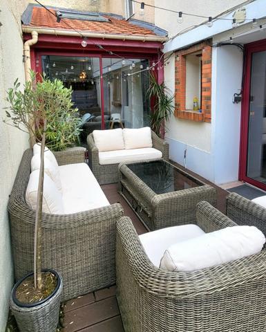 Rouen-Préfecture : Belle Maison au calme 111 m² avec 2 CH, 1 Bureau, 1 Terrasse & 1 Garage ! 296 K€ FAI ...