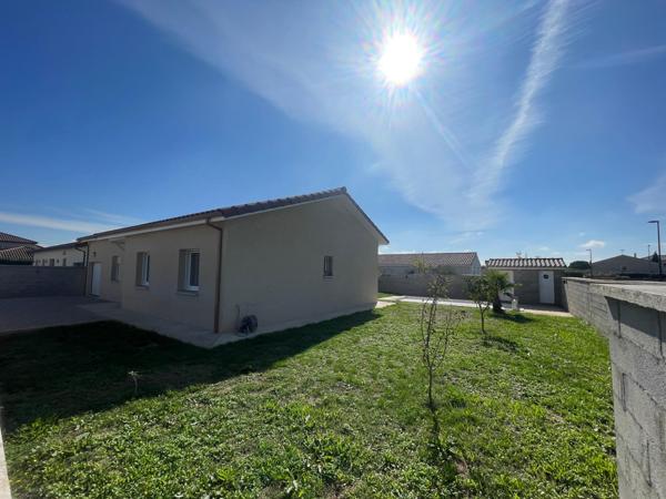 Maison récente de plain pied