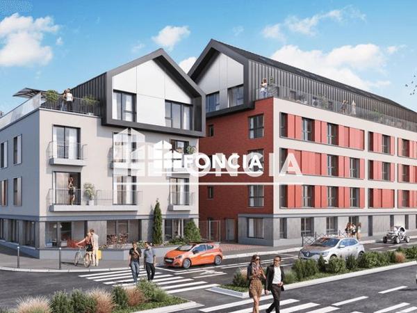 Location Studio 21.5 m² - APPARTEMENT N°A211 Rennes 35000