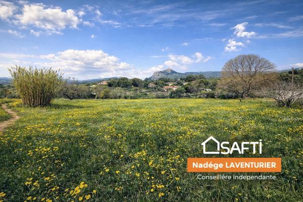 TERRAIN A BÂTIR 1200 m² – PC ACCORDÉ – PLAINE DE PERI