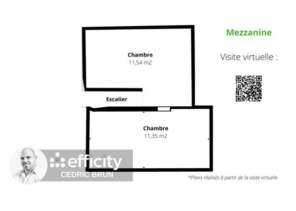 Appartement 4 pièces - 75 m² Exclusivité efficity