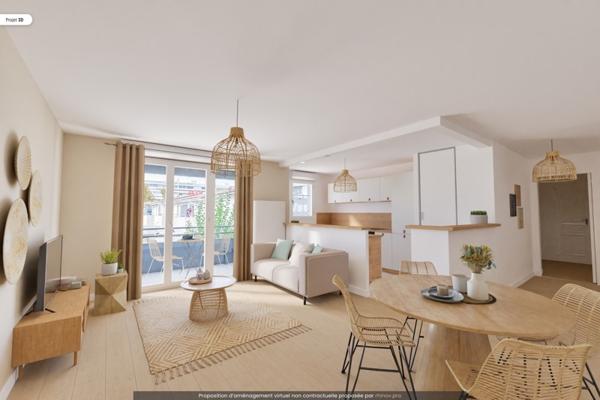 Appartement à vendre |  Lormont |  3 pièces | 67,4 m²