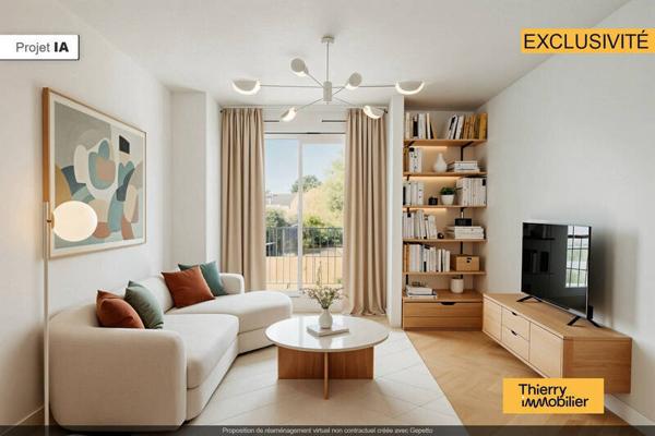 Appartement 3 pièces - 44300 Nantes -  Tortière - Donatien