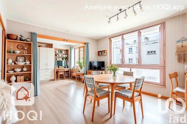 Appartement 4 pièces de 63 m² à Vanves (92170)