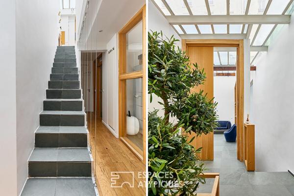 Loft d’architecte avec verrière – Quartier Saint-Georges