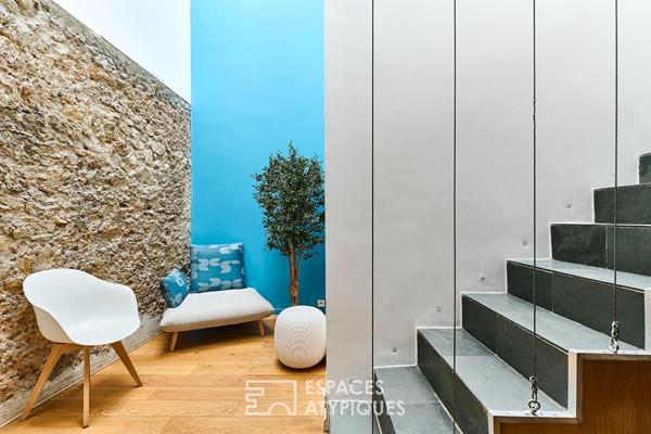 Loft d’architecte avec verrière – Quartier Saint-Georges