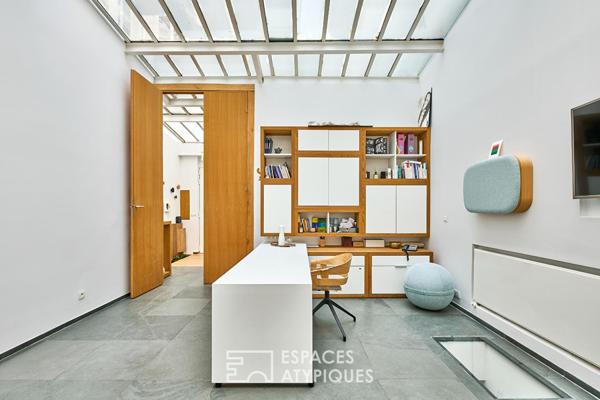 Loft d’architecte avec verrière – Quartier Saint-Georges